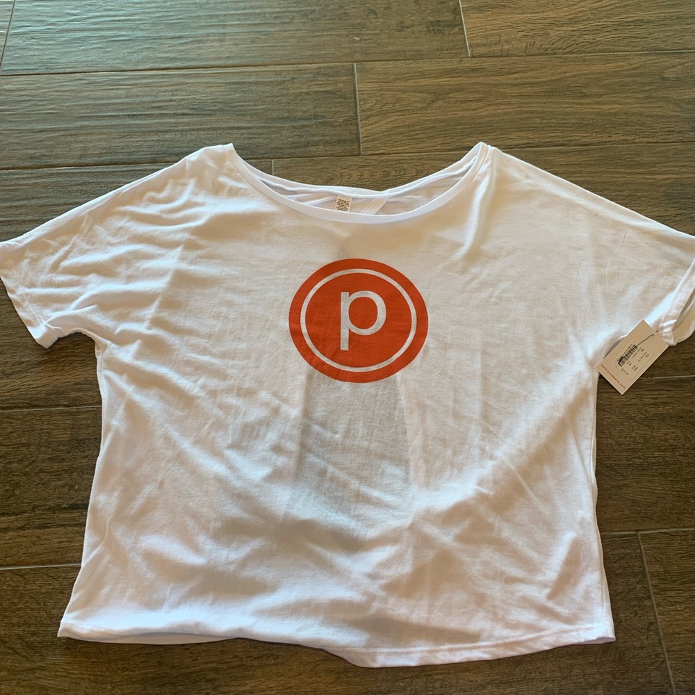 Open back tee